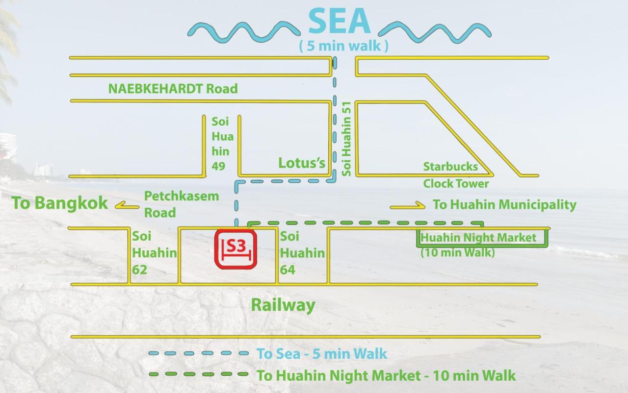 S3 Huahin Hotel المظهر الخارجي الصورة